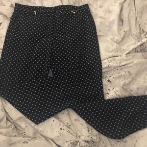 H&M Patterned Skinny Trouser Pants